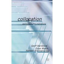 Collocation: Applications and Implications Hardcover, Palgrave MacMillan