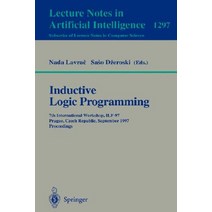 Inductive Logic Programming: 7th International Workshop Ilp-97 Prague Czech Republic September 17-20 1997 Proceedings Paperback, Springer