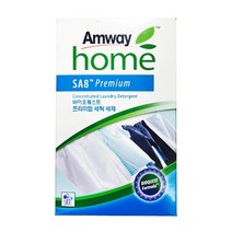 암웨이 SA8 바이오퀘스트 프리미엄 분말 세탁세제 1kg X 2set (KF94 1매 증정), 1개