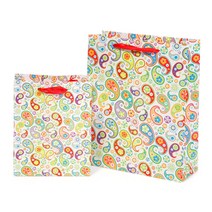 이엔그린 종이쇼핑백, 선택31)페이즐리-1매