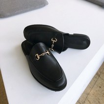 양룸 남자 블로퍼 가죽 구두슬리퍼