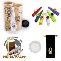 카주모음 카주모음 오르카 메탈 클라크 틴카주 떨림막 케이스, 클라크 틴카주_실버 + 클라크 천케이스