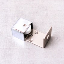 남선 자동문용-자동문하부가이드(조절용-실버) 30-45mm 베어링 롤러 로라 이탈방지