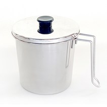 키친프리 스텐음식물쓰레기통2리터(소)