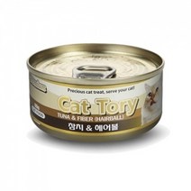 프리미엄 캣토리 고양이캔 80g, 1개, 참치와 헤어볼
