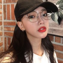 더브릴레 다각형 금테 은테 안경테