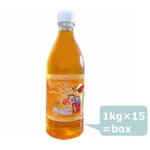 슬러시원액 1박스(1kg 15병) 아담스팜 정품, 아담 망고 애플 1박스