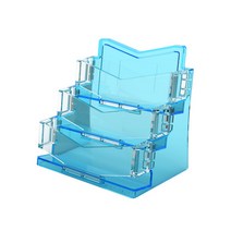 명함꽂이(아이홀더)3단_4520, 파랑, 1개