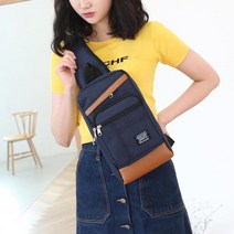 쇼미코리아 캐주얼 트렌디 메신저백 러프