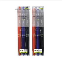 아주문구 노크식지워지는볼펜프릭션, 흑색0.5mm, 1개