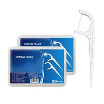 보냄 Y형 화이트 치실 50p, 1개