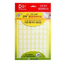 아주문구 금성 사각 딱지폼 양면 테이프 스티커 12mm (56개입 X 2장)