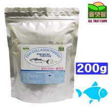 올댓팜 생선콜라겐 피쉬콜라겐 먹는콜라겐 콜라겐가루, 200g, 1개