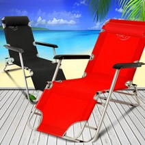 프랜츠 다단계조절 캠핑의자+야전침대기능+릴렉스기능 META3, 네이비