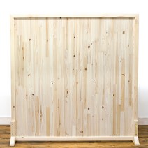 아이베란다 삼나무 원목파티션 칸막이 가벽 사무실 현관 파티션, 600x1800mm(지지대별도)