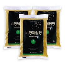 명인상사 비정제 천연당, 3kg, 3개, 3개