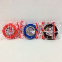 덕성 절연테이프 적 녹 청 황 흑색 전기테이프, 노랑색