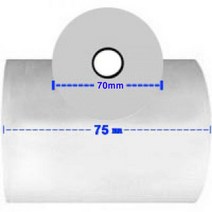 GREEN 금전등록기 POS용지(감열지)T12 폭x길이 10개 감열지, 57x80