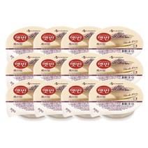CJ 햇반 흑미밥 작은공기 130g x12, 1개