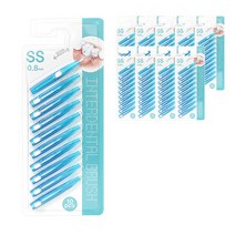 오죤 슬라이드 치간칫솔 I형10P SS (0.8mm), 10개, 10p