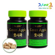 힐링 풋사과 무부형제 타정 60정(+사은품), 36g, 2통