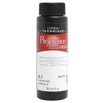 로레알 프리퍼런스 퍼머넌트 헤어컬러 59.1ml, 8.1 Ash Blonde, 1개