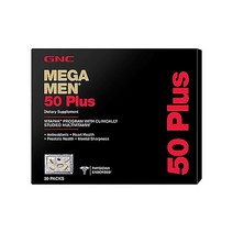 [지앤씨] 메가맨 50 플러스 비타팩 30팩, 320g, 1개