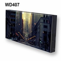 몽차 와이드 캔버스액자, WD407, 1개