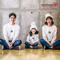 몽피마피 기모 스타크랙 패밀리 긴팔