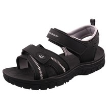 월드컵 케인 흑색 우레탄쿠션 벨크로 남성 샌달 샌들