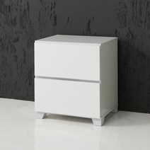 파란들 데이즈 하이그로시 2단 서랍장, 화이트