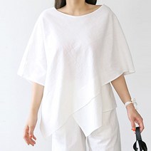 [스타일슈] 판쵸 린넨마 블라우스