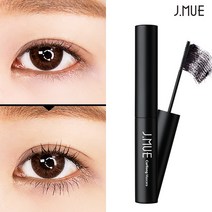 제이뮤 1+1번짐없는 스키니 마스카라, 볼륨 마스카라+펜 브라운, 1개