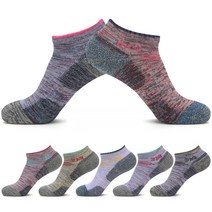 호야통 두꺼운바닥 발목 스니커즈 등산양말 10족 색상랜덤, 10족묶음 색상랜덤