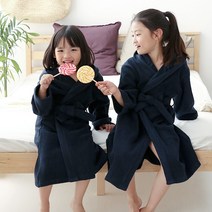 마켓블링 ANKID 아동 30수 샤워가운 MKB002SR, 네이비 L, 1개