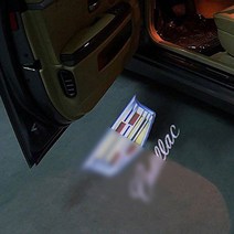 캐딜락 교체형 도어로고라이트 XTS XT5 ATS SRX CT6, 캐딜락 도어라이트