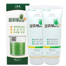 [알로에베라겔] 100g 피부진정 모공관리 트러블피부 약국 기타뷰티소품, 알로에 베라겔, 100gX2