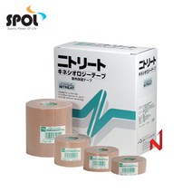 SPOL 니트리트 테이프(비발수성) 정품 닛또덴코(1롤), 3.75cm