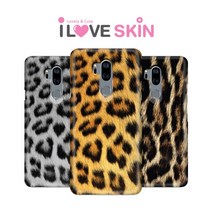 알럽스킨 LG G7 ThinQ 레오파드 휴대폰케이스, 1개