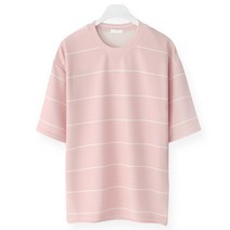 엠엔씨 가로줄 엠보 반팔티 (MDST402LW)