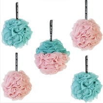 비케이 샤워볼, 핑크, 2개입