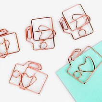 [인디케이] 로즈골드 카메라 클립 5개