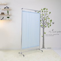 F 파티션 1단 일반천, 블루하트/하단부(고정식)