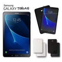 삼성 갤럭시 탭A6 10.1 SM-T580 SM-T585 클리어 투명 젤리 케이스, 블랙