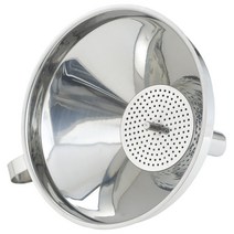 에이치아이씨 퍼넬 깔대기 10.2cm, Stainless Steel, 1개