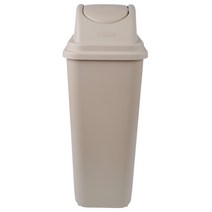 동일 가정 카페 업소용 스윙휴지통 20리터쓰레기통, 베이지, 1개