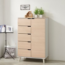 에센가구 심포니 베이비장 B 수납장형 다용도 모던수납장 서랍장, 메이플