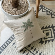 팜트리자수 쿠션(솜포함)