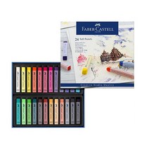 파버카스텔 소프트 파스텔 24색 세트(128324)