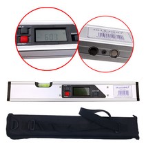 블루텍 디지털수평계 자석형 400mm 전자 LCD 수평자 측정기 디지탈 수평기